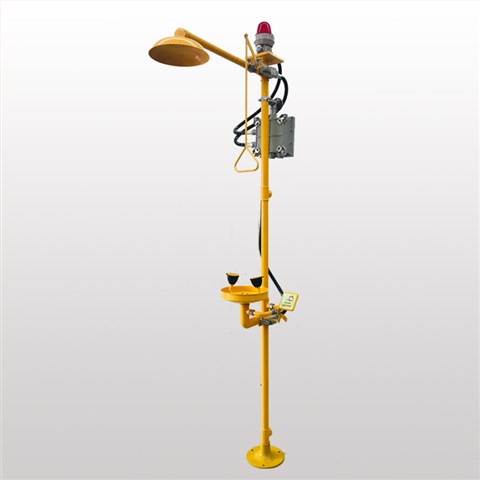 加強(qiáng)防腐復(fù)合式聲光報警洗眼器BH30-1011（ABS）